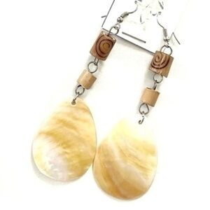 5 for $25! Authentic Bamboo / Capiz Shell Earrings!!